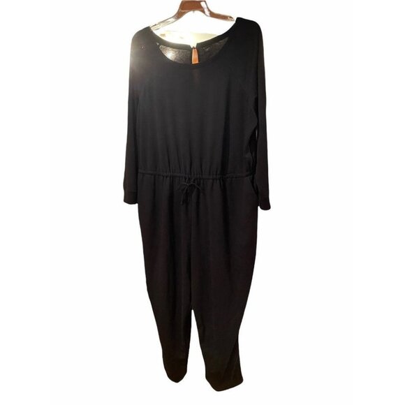 Torrid size 4 black jumpsuit women's size 26 - Picture 1 of 7